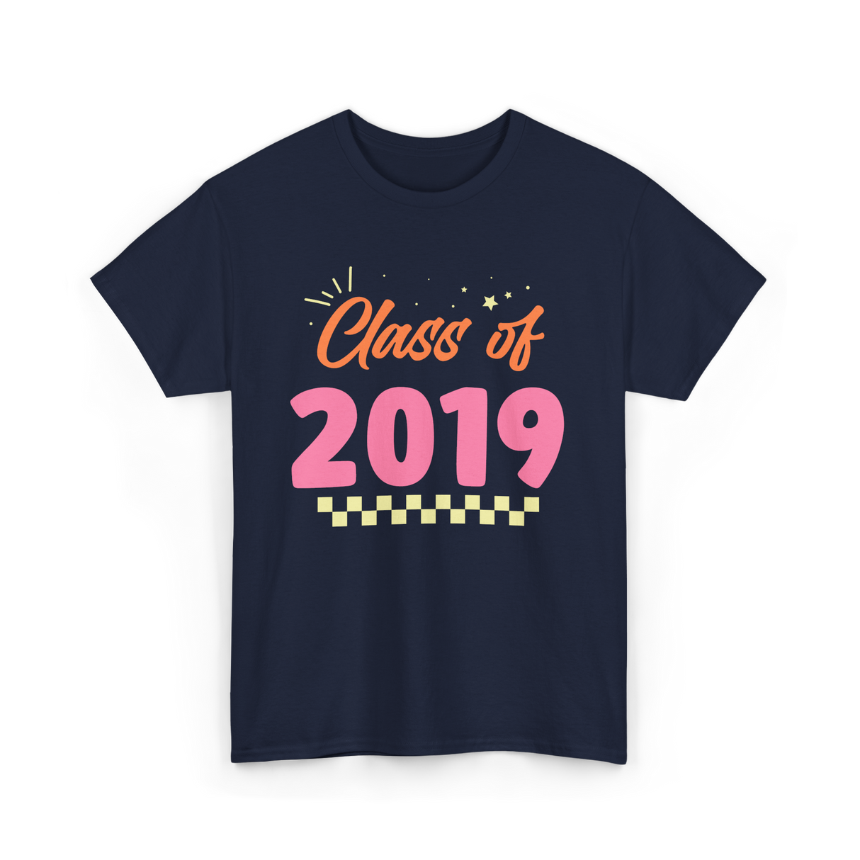 Class of 2019 Reunion Graduation T-Shirt - Navy