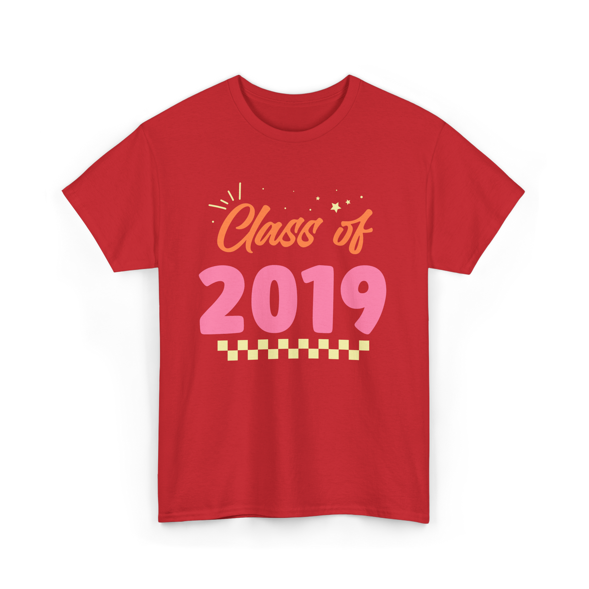 Class of 2019 Reunion Graduation T-Shirt - Red