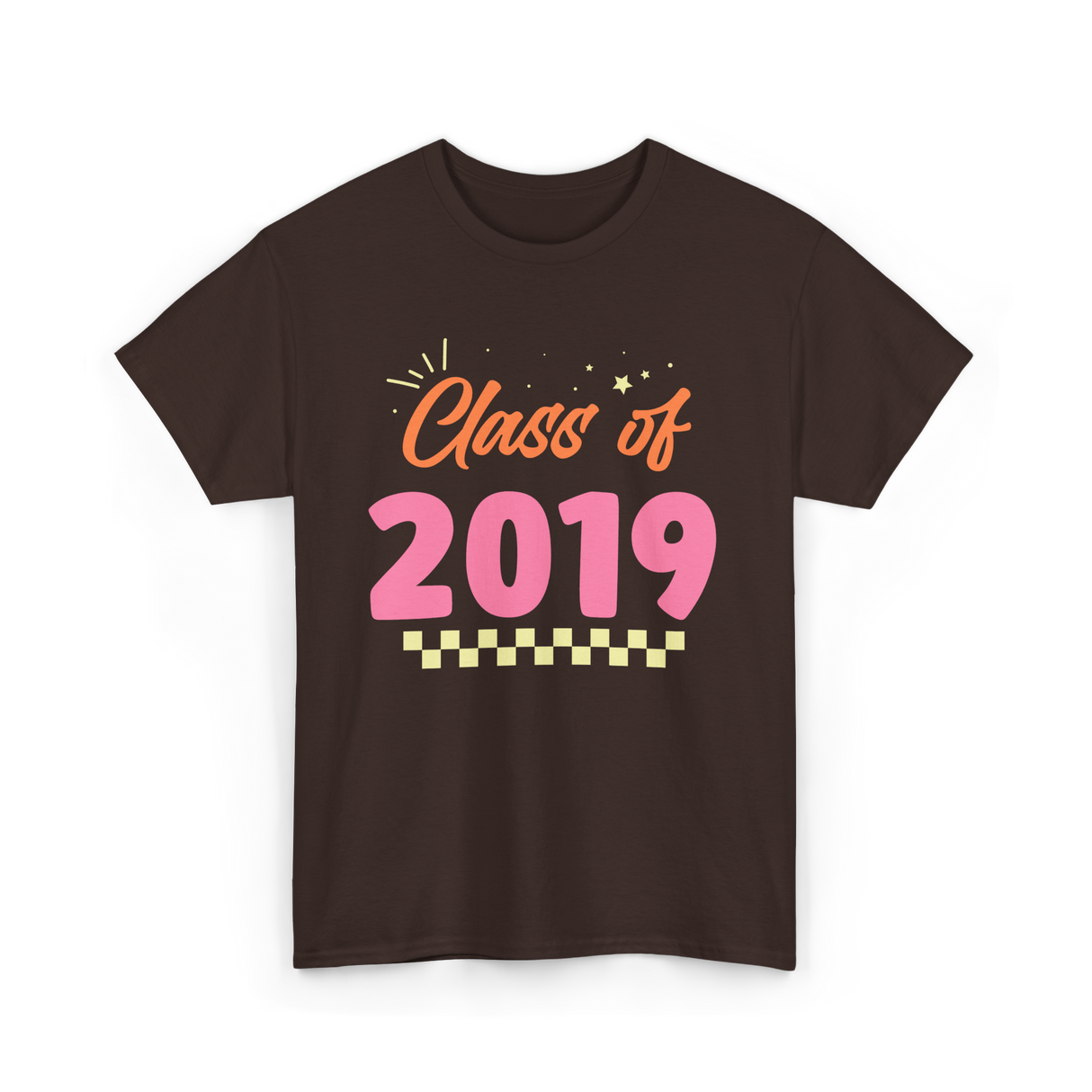 Class of 2019 Reunion Graduation T-Shirt - Dark Chocolate