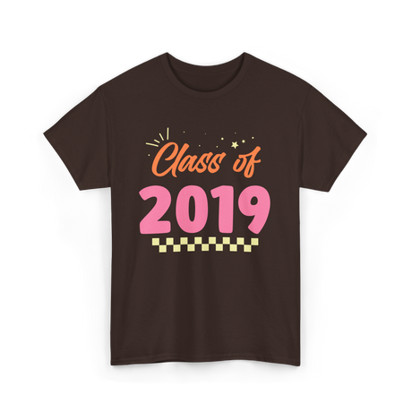 Class of 2019 Reunion Graduation T-Shirt - Dark Chocolate