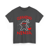 Cleaning Ninja Cleaning Janitor T-Shirt - Dark Heather