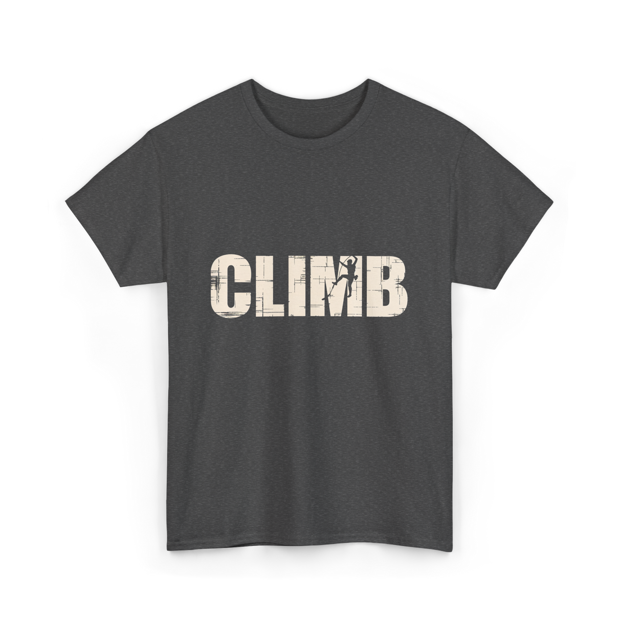 Climb Climbing Sport T-Shirt - Dark Heather