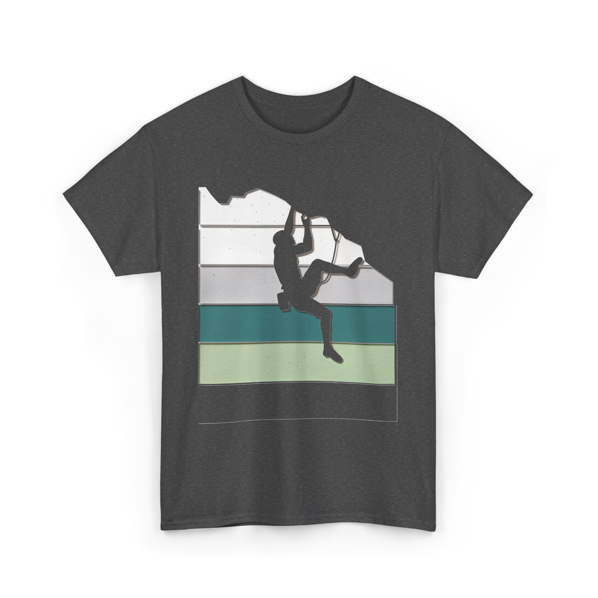 Climber Climbing Bouldering Adventure T-Shirt - Dark Heather