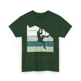 Climber Climbing Bouldering Adventure T-Shirt - Forest Green