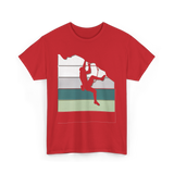 Climber Climbing Bouldering Adventure T-Shirt - Red