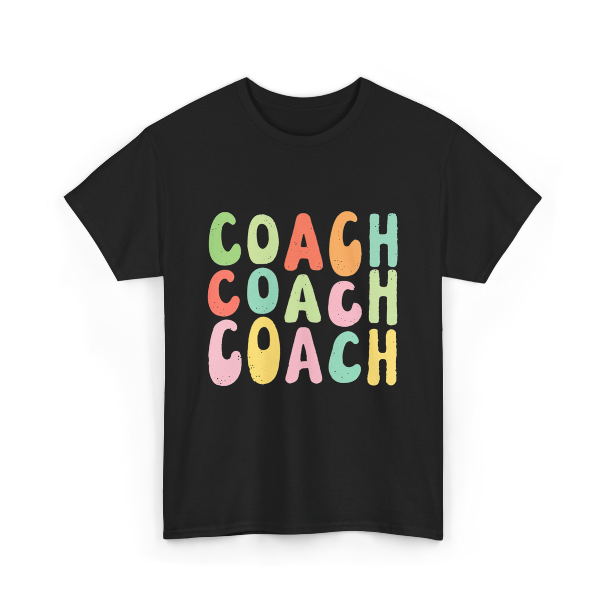 Coach Groovy Retro Coaching T-Shirt - Black