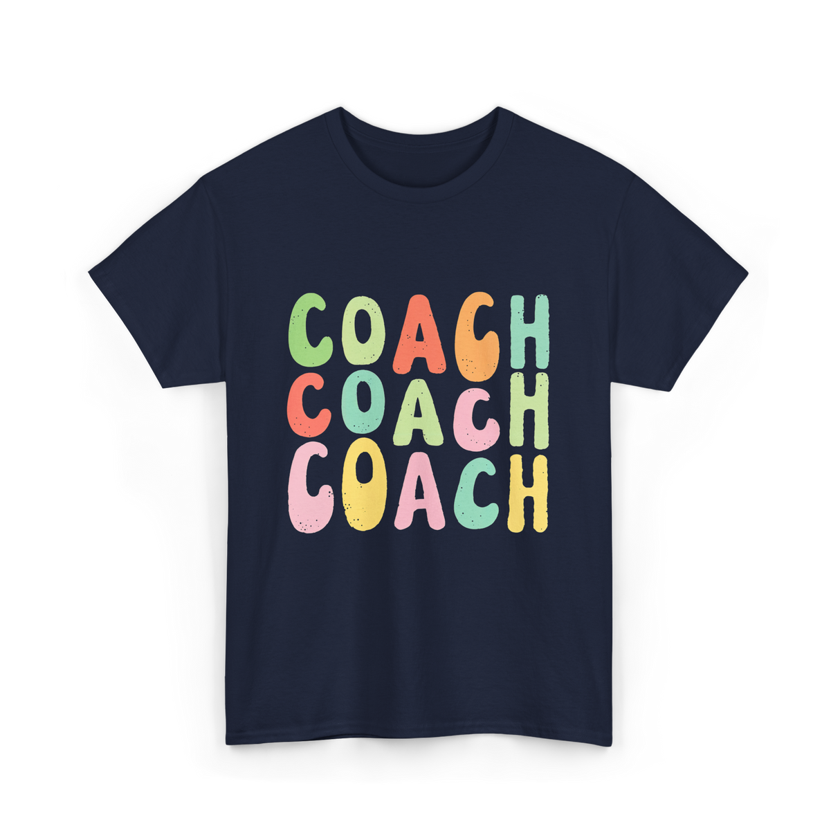 Coach Groovy Retro Coaching T-Shirt - Navy