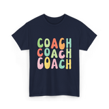 Coach Groovy Retro Coaching T-Shirt - Navy