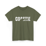 Coastie Coast Guard Coastal Rescue T-Shirt - Military Green