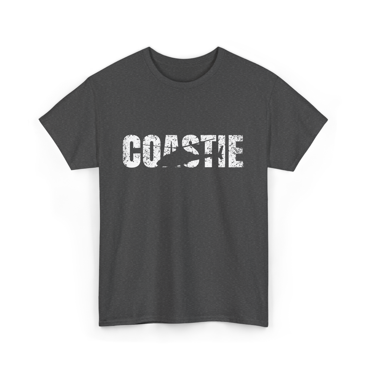 Coastie Coast Guard Coastal Rescue T-Shirt - Dark Heather