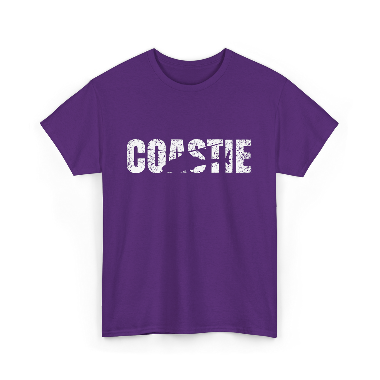 Coastie Coast Guard Coastal Rescue T-Shirt - Purple