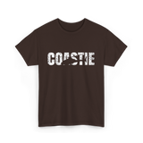 Coastie Coast Guard Coastal Rescue T-Shirt - Dark Chocolate