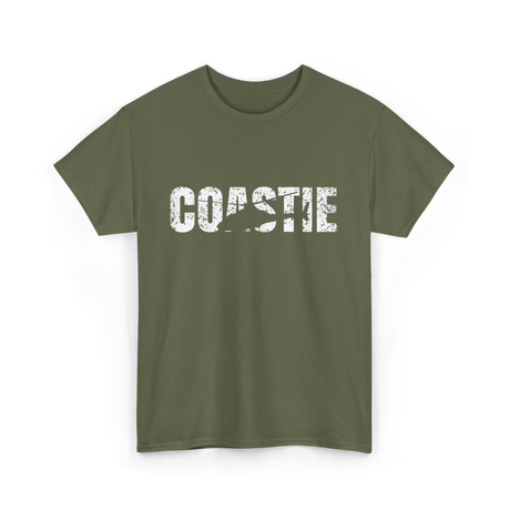 Coastie Coast Guard Rescue T-Shirt - Military Green