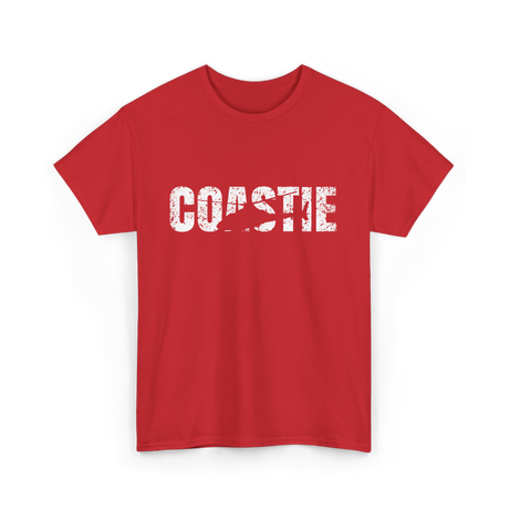 Coastie Coast Guard Rescue T-Shirt - Red