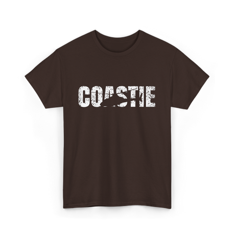 Coastie Coast Guard Rescue T-Shirt - Dark Chocolate