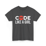 Code Programmer Coder Coding T-Shirt - Dark Heather