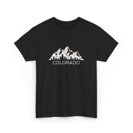 Colorado Mountains Colorado T-Shirt - Black