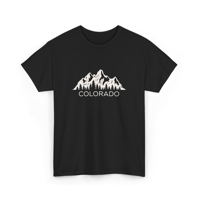 Colorado Mountains Colorado T-Shirt - Black