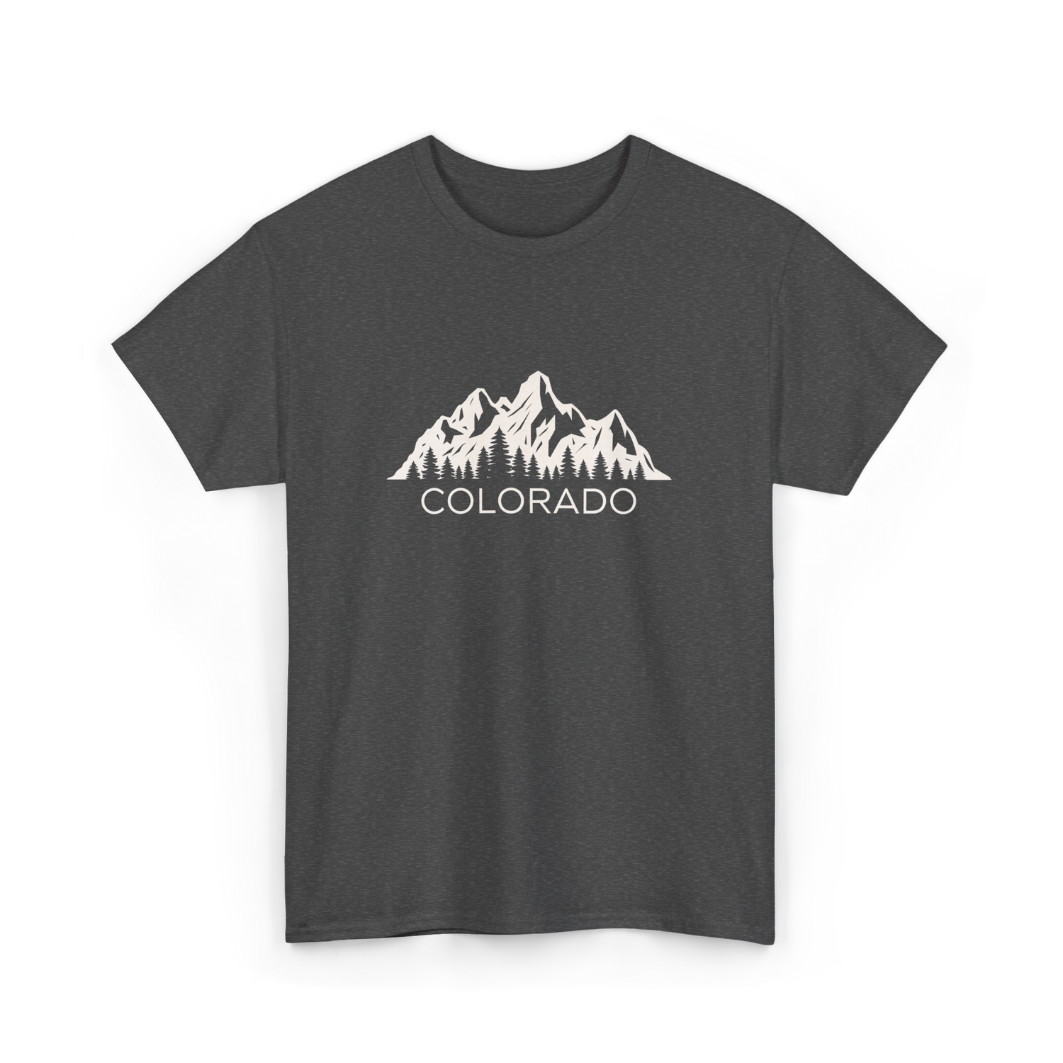 Colorado Mountains Colorado T-Shirt - Dark Heather