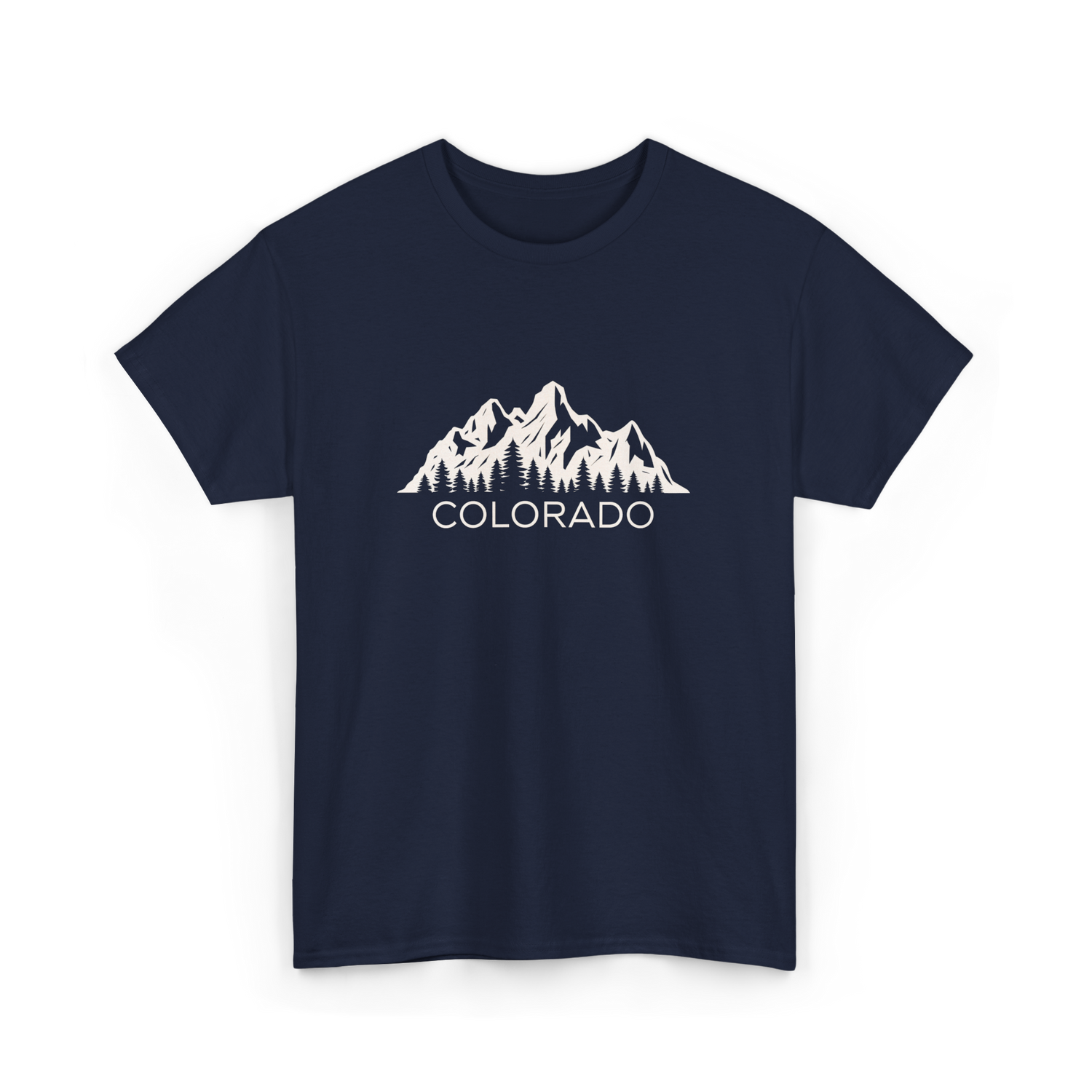 Colorado Mountains Colorado T-Shirt - Navy