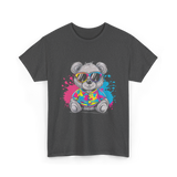 Colorful Bear T-Shirt - Dark Heather