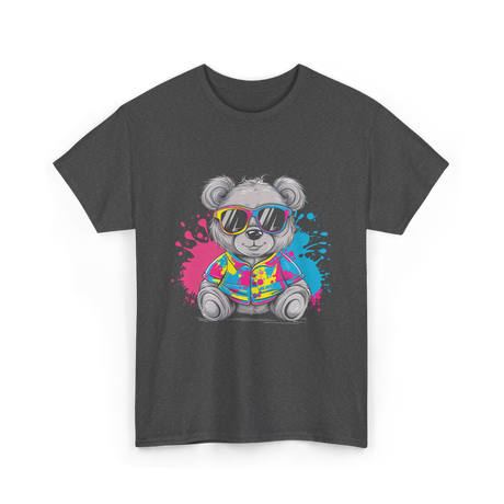 Colorful Bear T-Shirt - Dark Heather