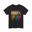 Colorful Kayaks Kayaking Adventure T-Shirt - Black