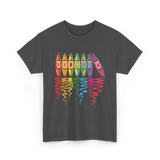 Colorful Kayaks Kayaking Adventure T-Shirt - Dark Heather