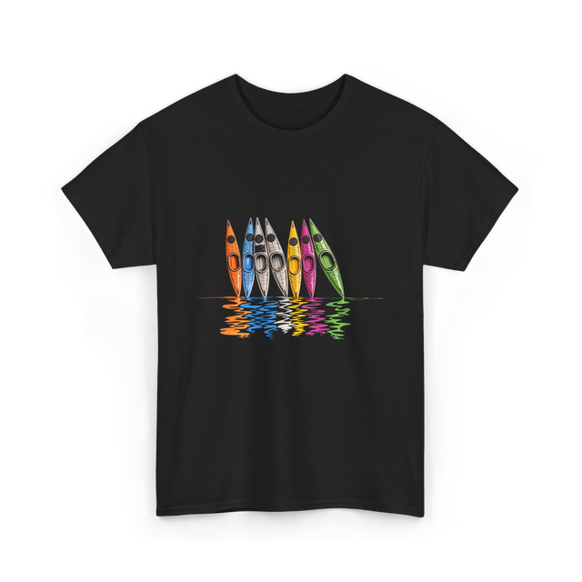 Colorful Kayaks Kayaking T-Shirt - Black