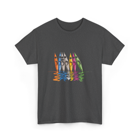 Colorful Kayaks Kayaking T-Shirt - Dark Heather