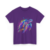 Colorful Ocean Animal T-Shirt - Purple