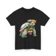 Colorful Turtle Turtle Lover T-Shirt - Black