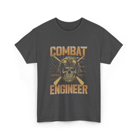 Combat Engineer Combat Veteran T-Shirt - Dark Heather