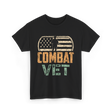 Combat Vet Veteran T-Shirt - Black