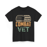 Combat Vet Veteran T-Shirt - Black