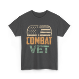 Combat Vet Veteran T-Shirt - Dark Heather