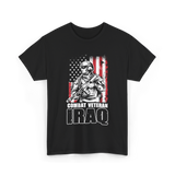 Combat Veteran Iraq Veteran T-Shirt - Black