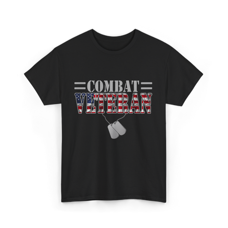 Combat Veteran T-Shirt - Black