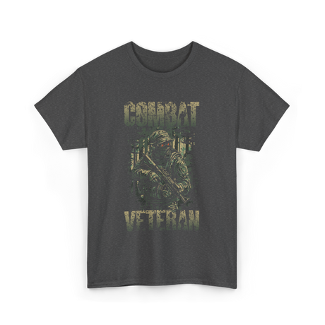 Combat Veteran T-Shirt - Dark Heather