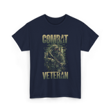 Combat Veteran T-Shirt - Navy