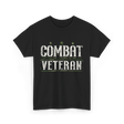 Combat Veteran T-Shirt - Black