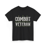 Combat Veteran T-Shirt - Black