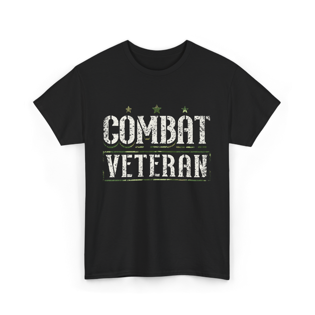 Combat Veteran T-Shirt - Black