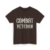 Combat Veteran T-Shirt - Dark Chocolate