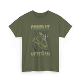 Combat Veteran T-Shirt - Military Green