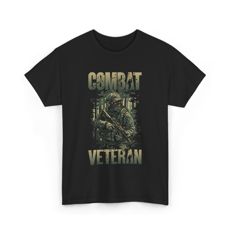 Combat Veteran T-Shirt - Black