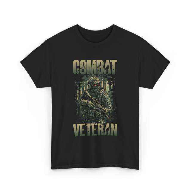 Combat Veteran T-Shirt - Black