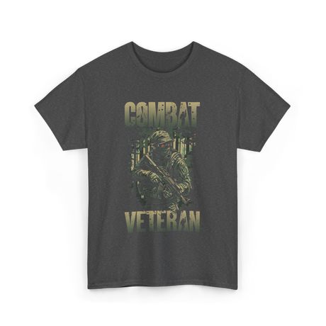 Combat Veteran T-Shirt - Dark Heather