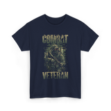 Combat Veteran T-Shirt - Navy