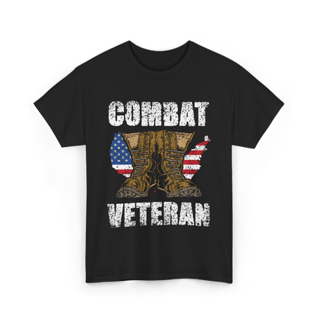 Combat Veteran T-Shirt - Black